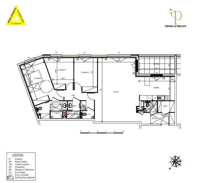 Afficher la photo en grand Appartement F4 à vendre - 4 pièces - 118,77 m2 - La Varenne St Hilaire - 94 - ILE-DE-FRANCE