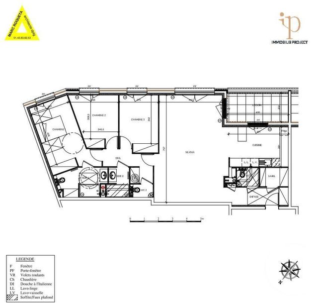 Appartement F4 à vendre - 4 pièces - 112,67 m2 - St Maur Des Fosses - 94 - ILE-DE-FRANCE