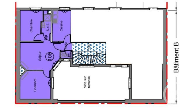 Appartement à vendre - 3 pièces - 44,20 m2 - St Maur Des Fosses - 94 - ILE-DE-FRANCE